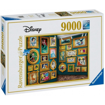 Puzzle 9000 Muzeum Postaci Disneya